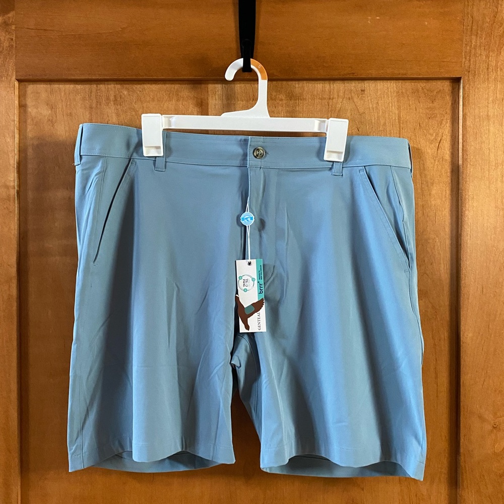 GENTEAL Brrr Bunker Men’s Shorts Golf Stone Blue